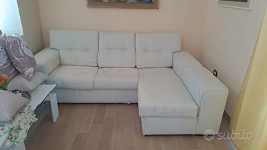 Divano 3 posti con penisola