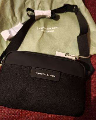 Kapten & Son Crossbody nera 