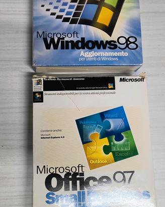 Windows 98 aggiornamento + office 97