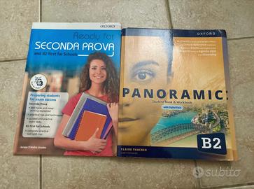 Set di 3 Libri Inglese B2 Panoramic (NUOVI)