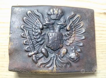 WW1  Fibbia esercito austroungarico in ottone