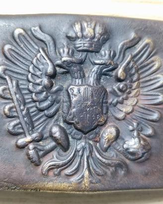 WW1  Fibbia esercito austroungarico in ottone