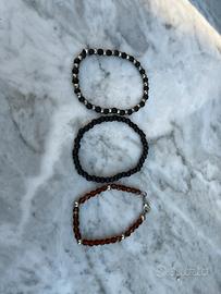 Tris braccialetti