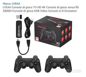 LYEAA Console TV HD 4K 58000+ Giochi
