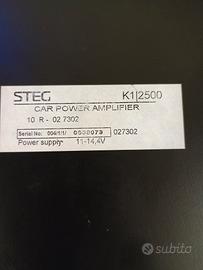 Amplificatore x auto della STEG x subwoofer 