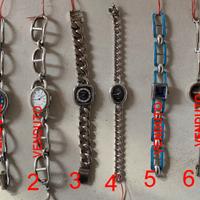 Orologi vintage anni 60/70 in argento