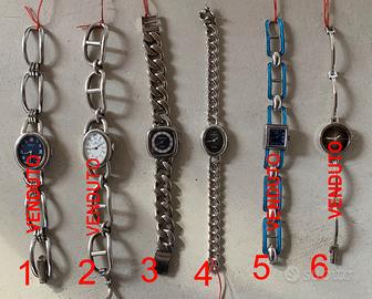 Orologi vintage anni 60/70 in argento