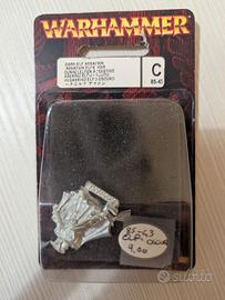 Warhammer Dark Elf Assassin 85-43 Metal OOP Sealed