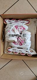 pattini in linea per bambina taglia 30-33