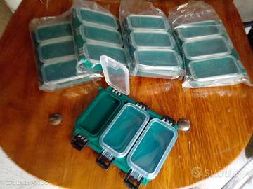  5 box porta minuteria ami a 6 scomparti 