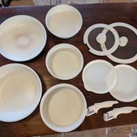 Set pentole e padelle impilabili universali