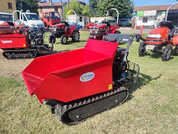 minidumper cingolato  port, 500kg rib  idraulico
