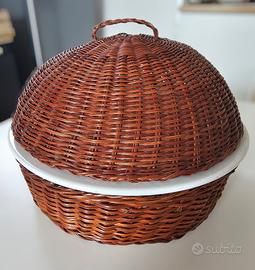 Paniere intrecciato Mulino Bianco da collezione