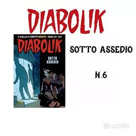 DIABOLIK SOTTO ASSEDIO Volume n.6 - Originale Alta