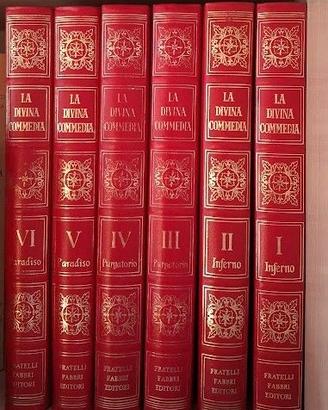 libri divina commedia