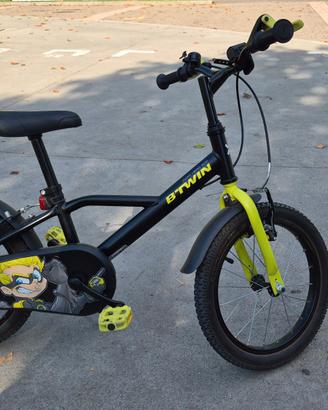Bicicletta 16 pollici bwtin 500 dark hero