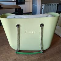 Borsa O bag verde chiaro