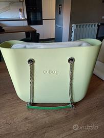Borsa O bag verde chiaro