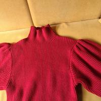 maglione manica a palloncino