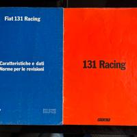 DEPLIANT PRESENTAZIONE+MANUALE OFFICINA FIAT 131 R