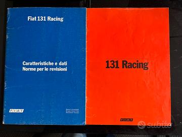 DEPLIANT PRESENTAZIONE+MANUALE OFFICINA FIAT 131 R