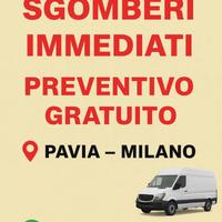 SGOMBERO IMMEDIATO in 24 h - preventivi gratuiti
