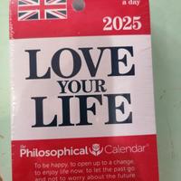 ricarica Calendario Filosofico inglese 2025