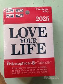 ricarica Calendario Filosofico inglese 2025