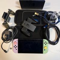 Nintendo switch 1 con giochi e accessori