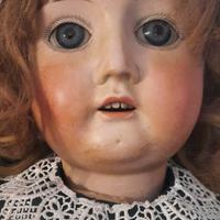 BAMBOLA ANTICA - BISCUIT FURGA  CANNETO SULL'OGLIO