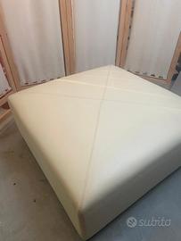 PUFF  TAVOLINO  VERA PELLE