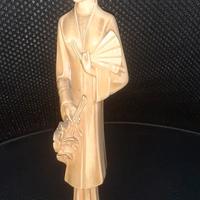 Model statua dama estremo orientale Kisaeng geisha