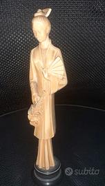 Model statua dama estremo orientale Kisaeng geisha