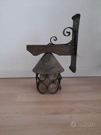 Applique Lanterna Rustica Vintage 