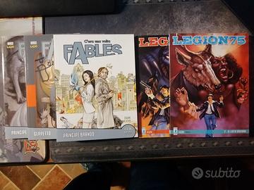 "Legion 75" (1-2) e "Fables" (11, 13, 36)