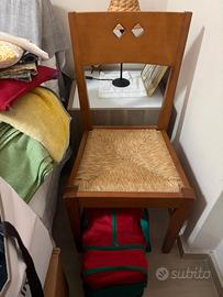 Sedie legno ciliegio