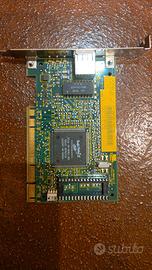 Lotto di 3 Schede di Rete LAN Pci Standard 32 bit