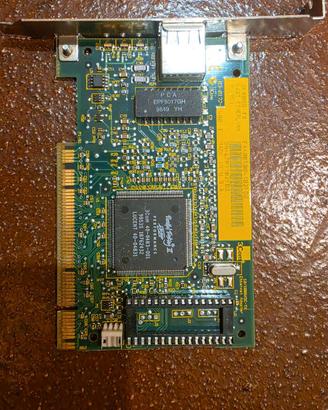 Lotto di 3 Schede di Rete LAN Pci Standard 32 bit