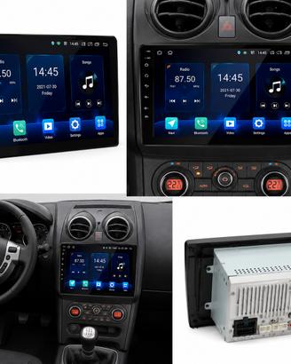 autoradio android 9 touchscreen per Nissan qasj10
