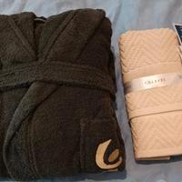 Set Bagno. Accappatoio, Asciugamani 