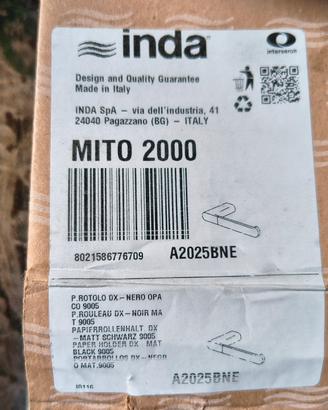 Rubinetto INDA Mito 2000 nero