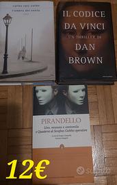 Libri in BLOCCO (no singoli)Zafon Pirandello Brown