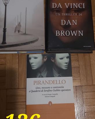 Libri in BLOCCO (no singoli)Zafon Pirandello Brown
