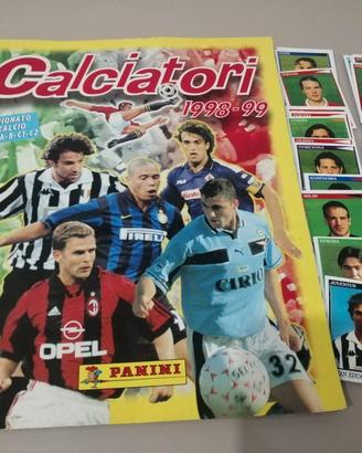 Album figurine calciatori panini 1998/99 completo 