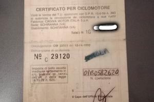 libretto circolazione 