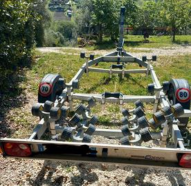 Carrello barca gommone Cresci 1000 kg