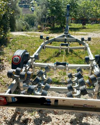 Carrello barca gommone Cresci 1000 kg