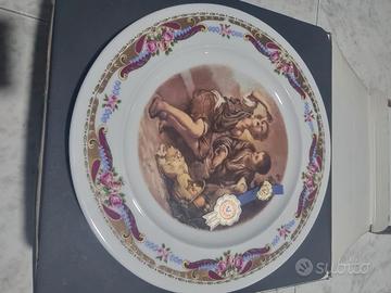 Piatto decorato Limoges 
