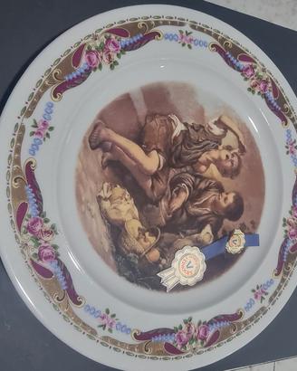 Piatto decorato Limoges 