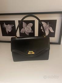 Borsa Fendi in pelle nera vintage